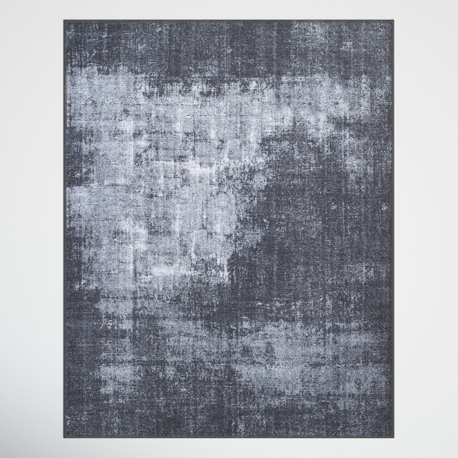Trent Austin Design® Priebe Machine Washable Abstract Black Trent Austin Design® Priebe Machine Washable Abstract Black